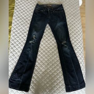 Paige Laurel Canyon Jeans 25 Boot Cut  Low Rise excellent  pre-one condishion